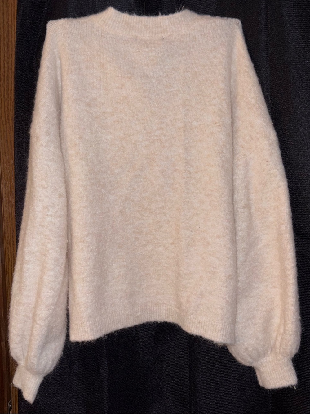 Cream Button Sweater - Picture 3 of 3